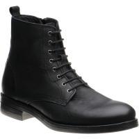 herring bridges in black waxy calf