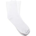 Herring Plain White Sock
