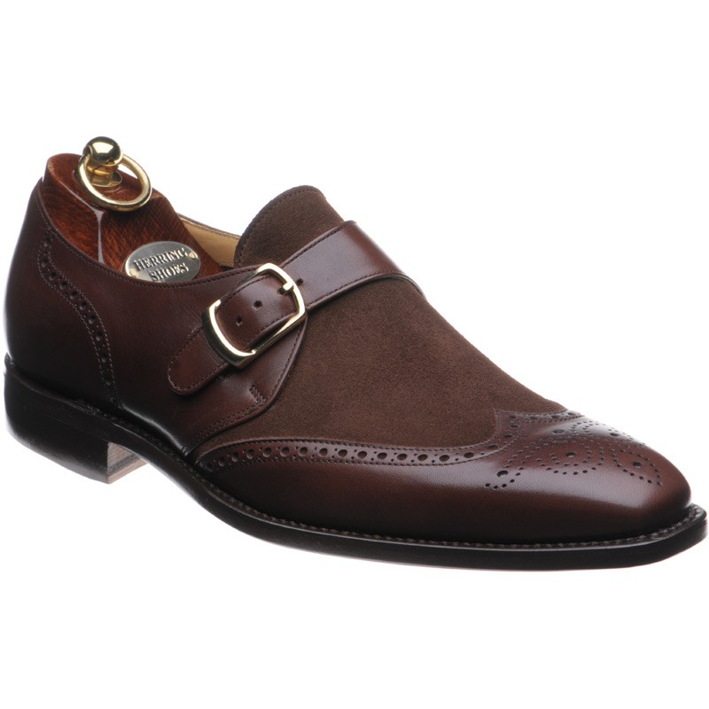 Herring shoes Herring Classic Paddington in Brown Calf and Suede at