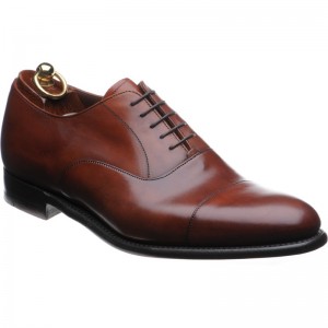 Herring shoes Herring Seconds Churchill Oxfords in Dark Leaf Brown Calf at Herring Shoes