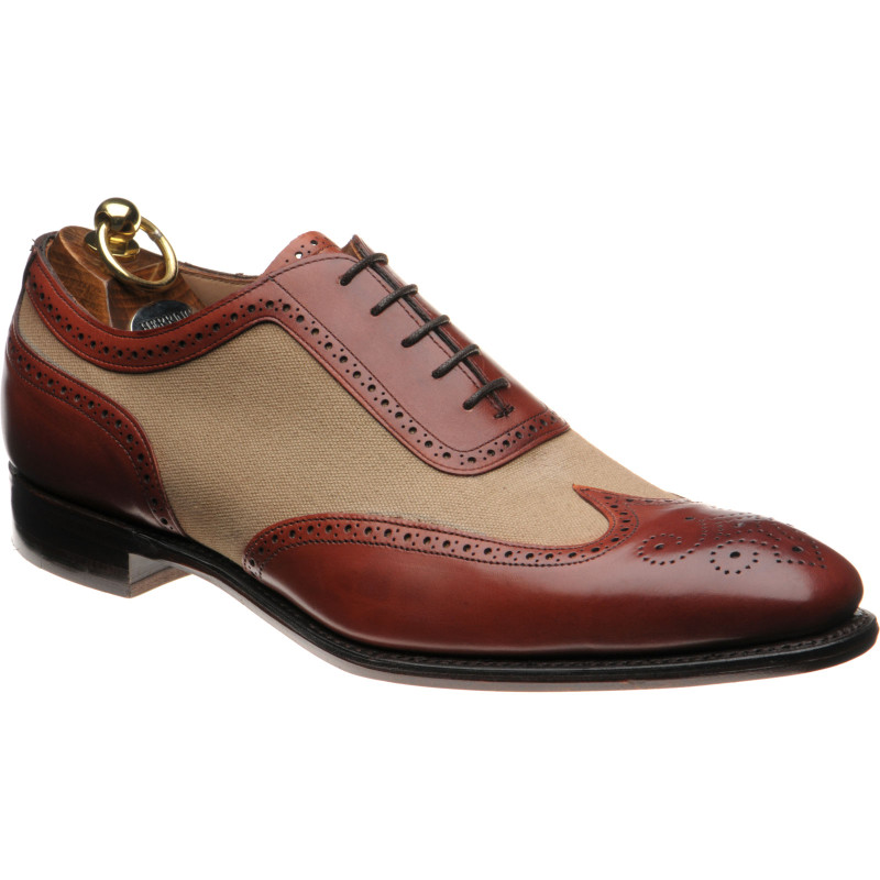 Henley two-tone brogues