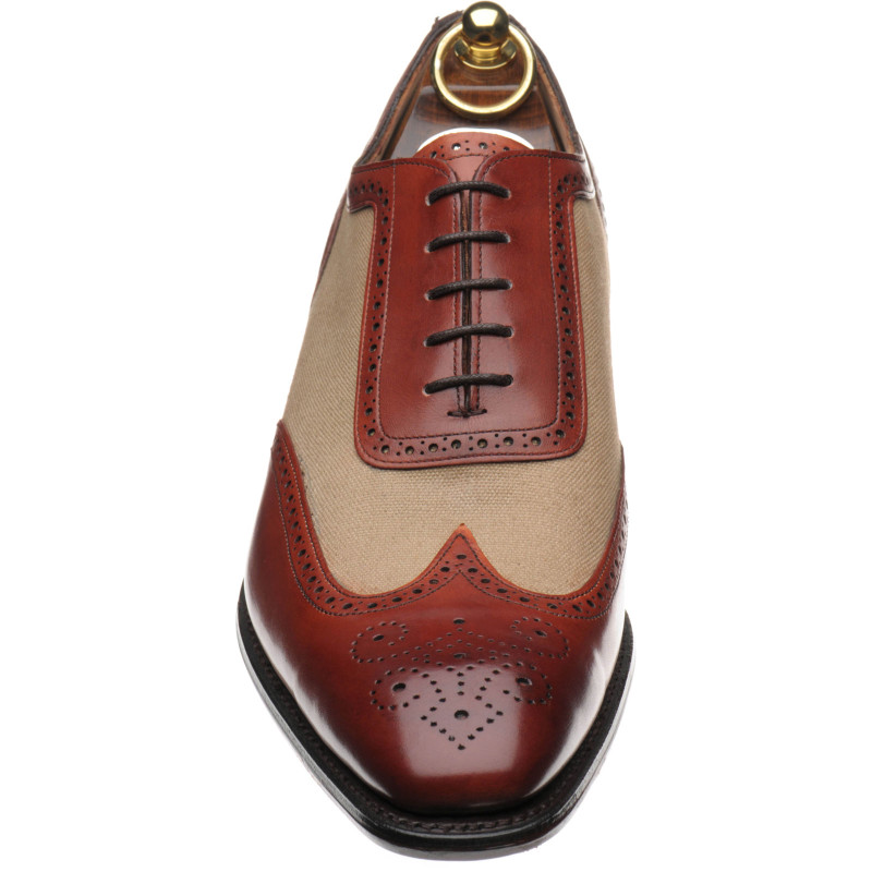 Henley two-tone brogues