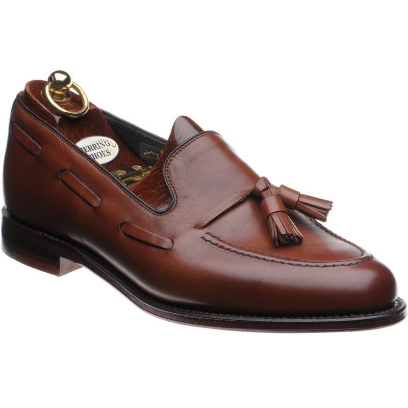 Herring shoes | Herring Sale | Ascot II tasselled loafers in Pecan Calf ...