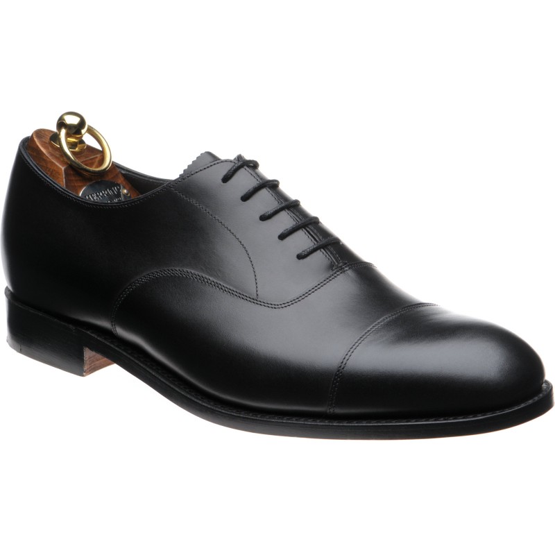 Oxfords in Black Calf at Herring Shoes