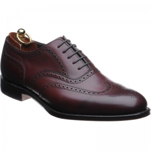 Herring Richmond in Burgundy Burnished Calf