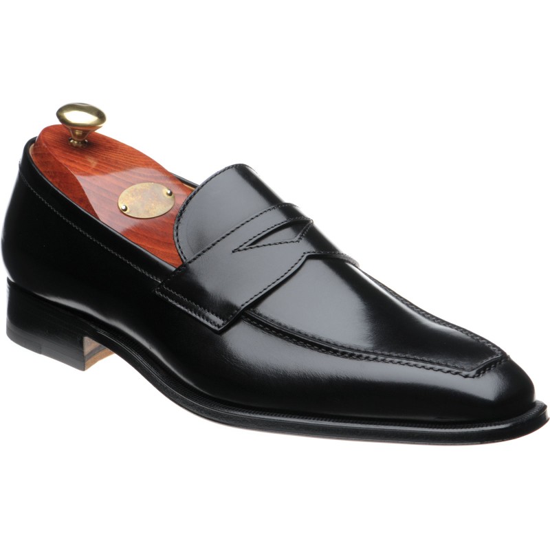 Stemar shoes | Stemar Sale | Napoli loafers in Black Calf at Herring Shoes