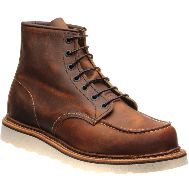 6-Inch Classic Moc rubber-soled boots