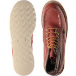 6-Inch Classic Moc rubber-soled boots
