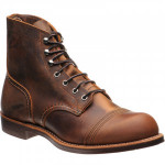 Red Wing Iron Ranger rubber-soled boots