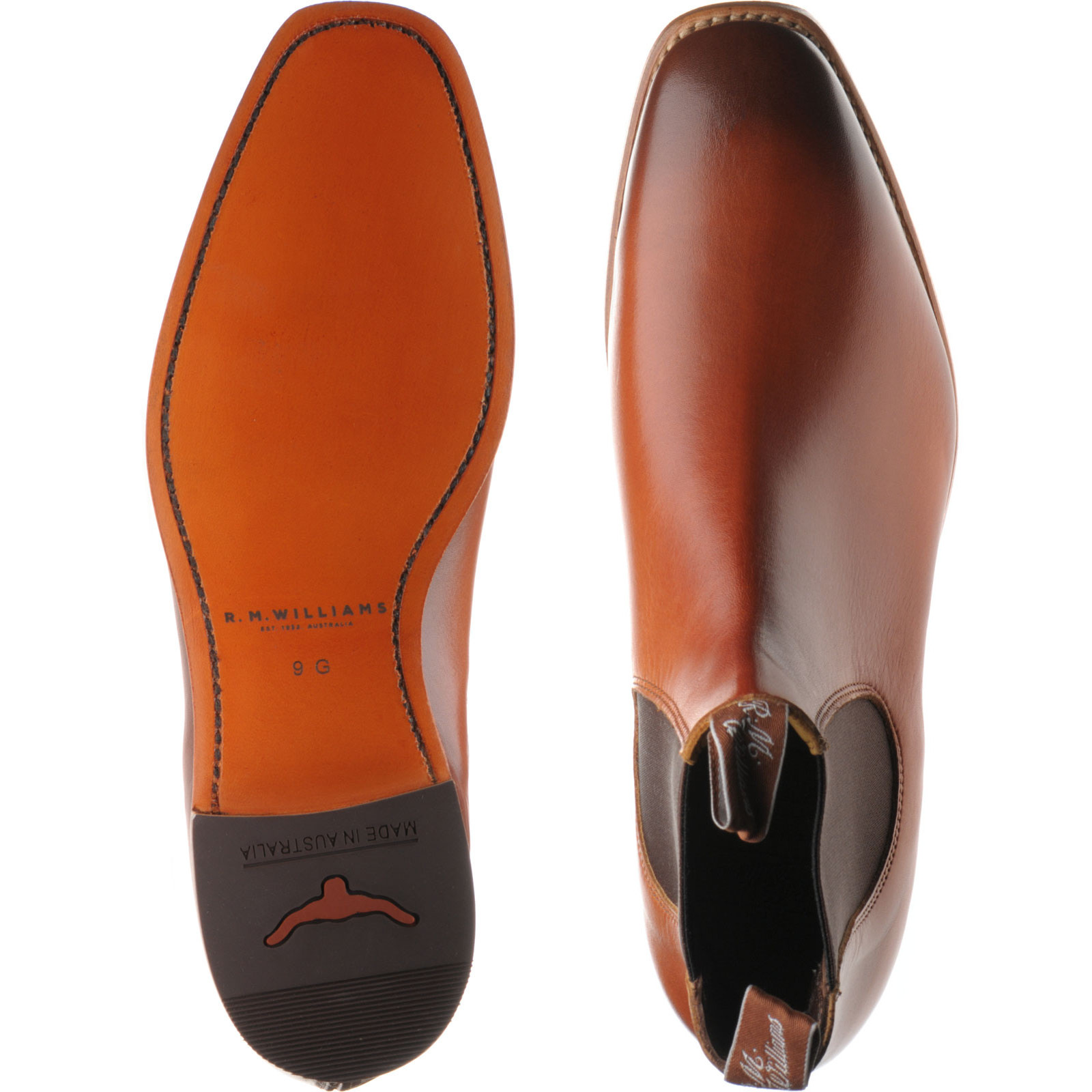 chinchilla boot cognac