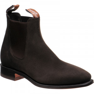 Craftsman in Chocolate Suede