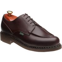 paraboot chambord in lisse cafe brown