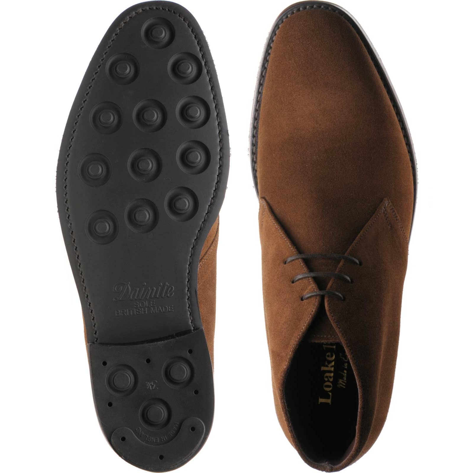 loake pimlico brown suede