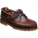 Loake 522 rubber-soled deck shoes