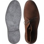 Loake Sahara rubber-soled Chukka boots