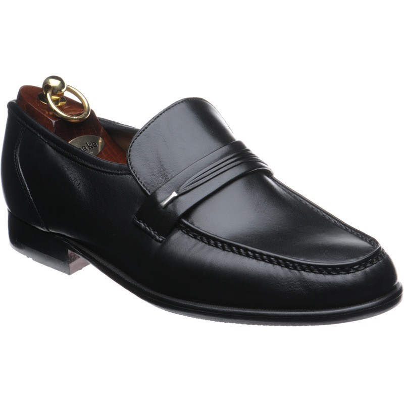 Loake shoes | Loake Shoemaker | Palermo in Black Calf at Herring Shoes
