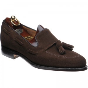 Loake Lincoln in Brown Suede