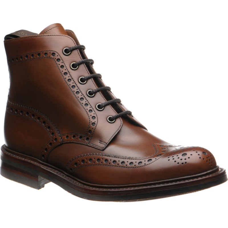 Bedale rubber-soled brogue boots