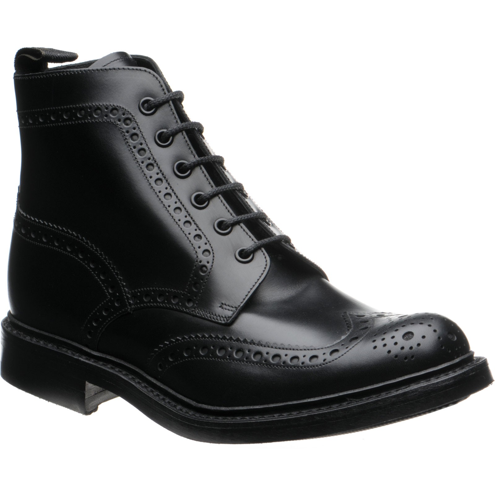 loake bedale black sale