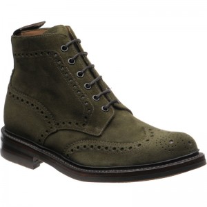 Bedale in Green Suede