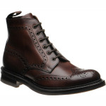 Loake Bedale rubber-soled brogue boots