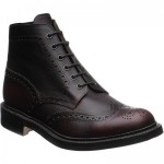 Loake Bedale rubber-soled brogue boots
