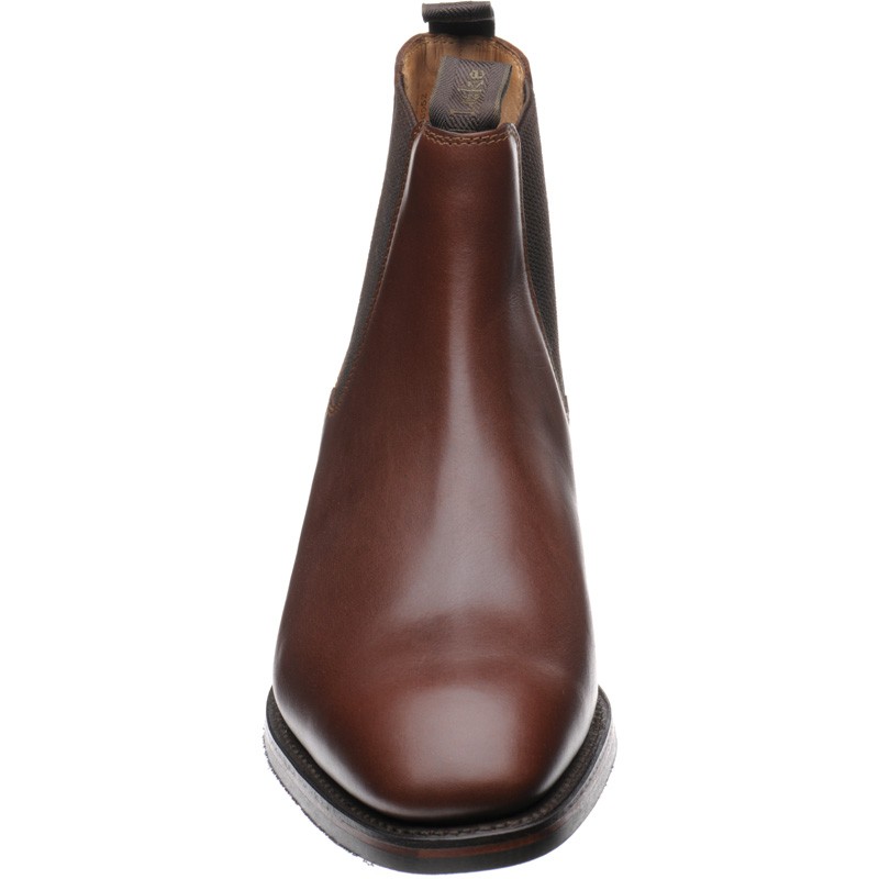 Loake shoes Loake 1880 Classic Chatsworth Rubber in Brown Waxy Calf at Herring Shoes
