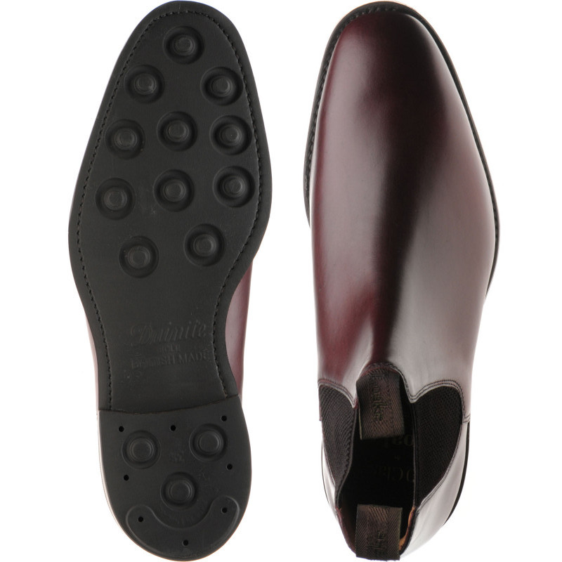 Loake shoes Loake 1880 Classic Chatsworth (Rubber) in Burgundy