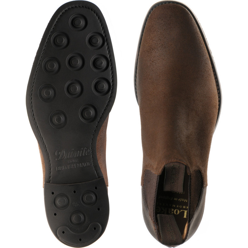 Loake chatsworth waxed suede new arrivals