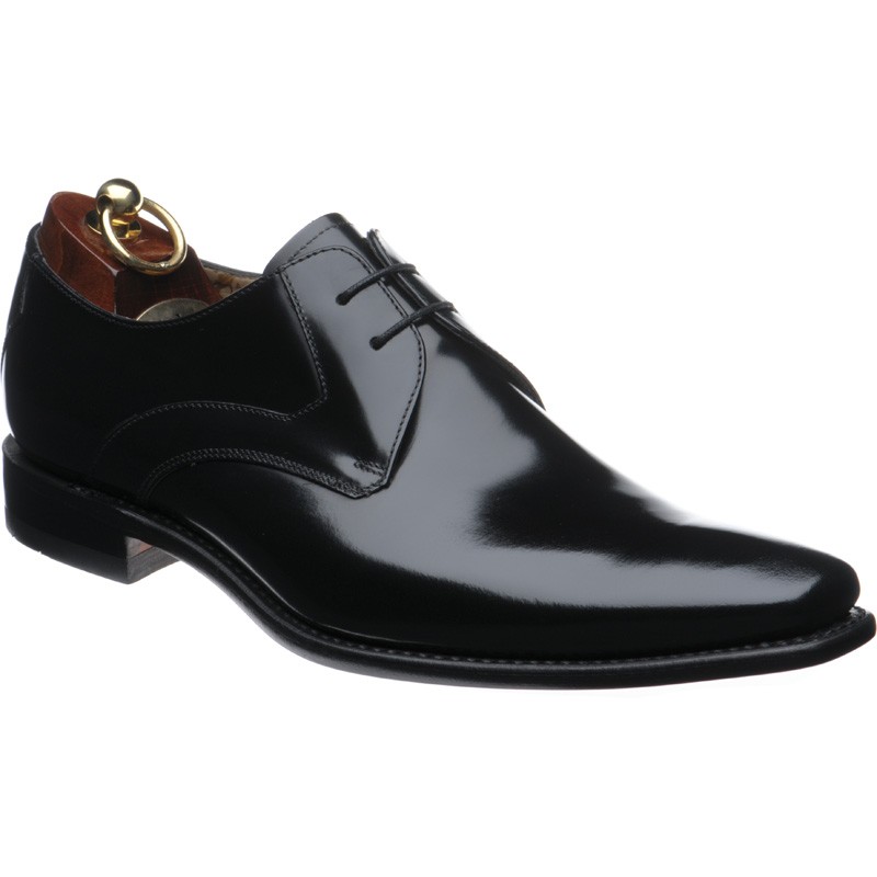 Loake shoes | Loake Design | Vincent in Black Polished at Herring Shoes