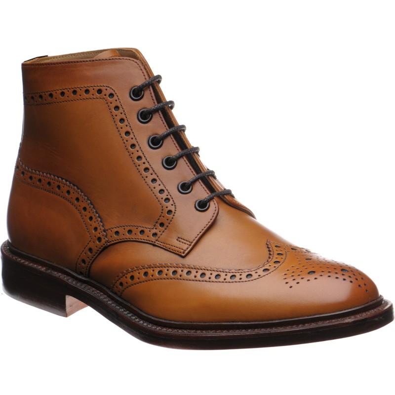 Loake shoes | Loake 1880 | Burford in Tan Calf at Herring Shoes