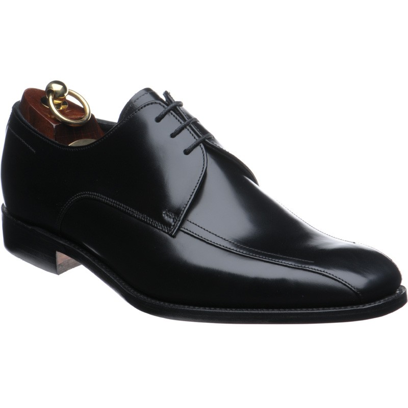 Loake shoes | Loake Shoemaker | McQueen in Black Polished at Herring Shoes