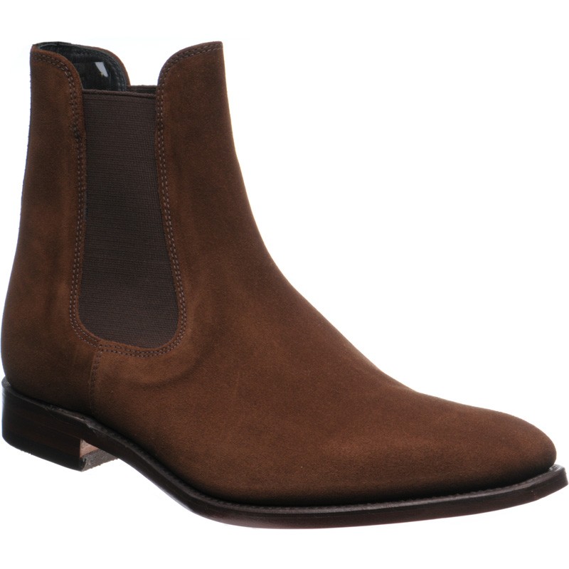 Mitchum Chelsea boots in Brown Suede 