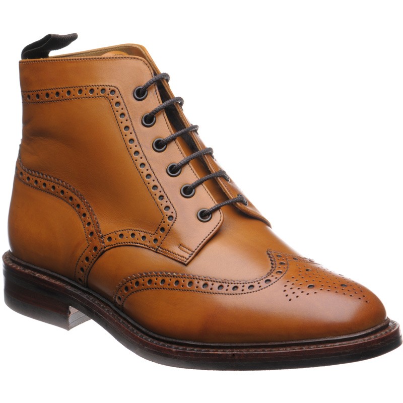 Loake shoes Loake Seconds Wolf Warm Lined in Tan Calf at Herring Shoes