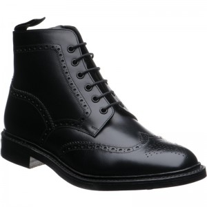 Loake Wolf (Warm Lined) in Black Calf