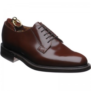 Loake Waverley (rubber Sole) in Brown Polished