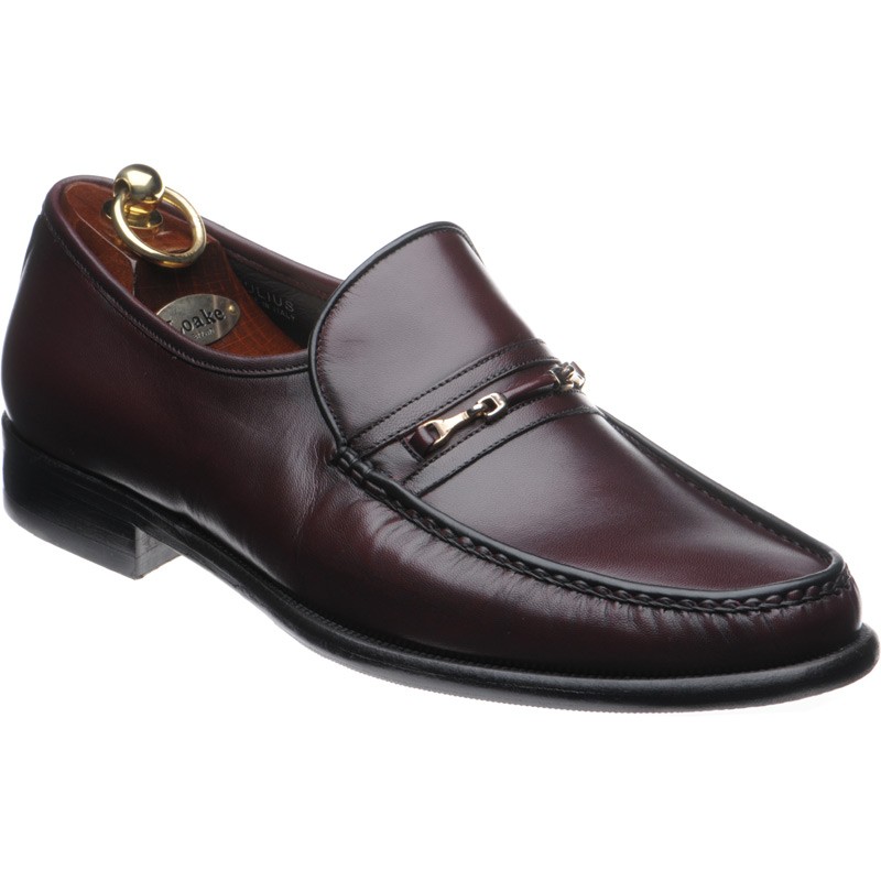 Loake shoes | Loake Lifestyle | Julius in Burgundy Calf at Herring Shoes