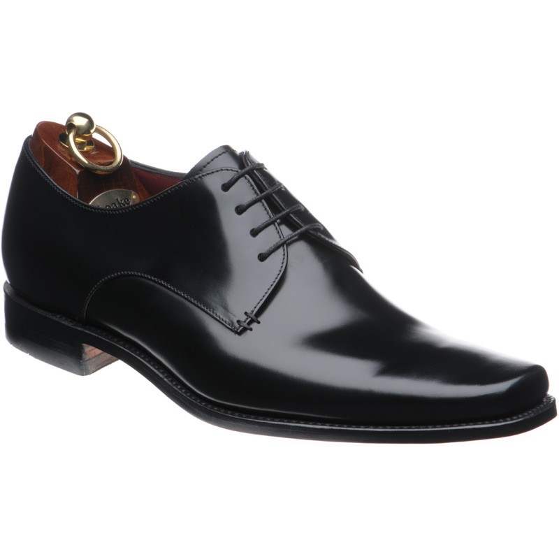 Loake shoes | Loake Design | Ridley in Black Polished at Herring Shoes
