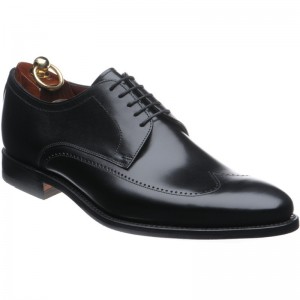 Loake shoes | Loake Design | Victor in Black Calf at Herring Shoes