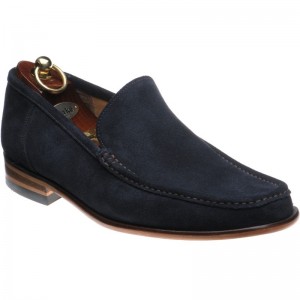 Loake Treviso in Navy Suede