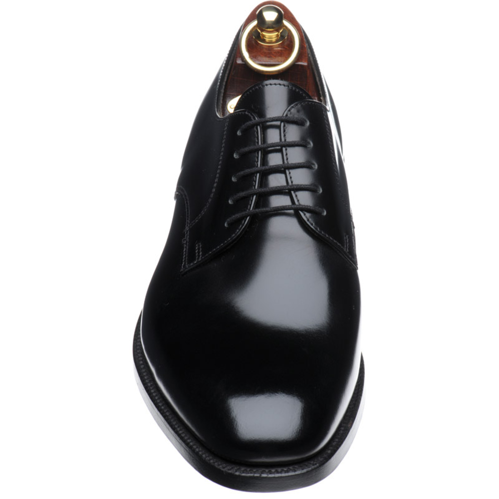 Loake Shoes Loake Professional 205 In Black Polished At Herring Shoes