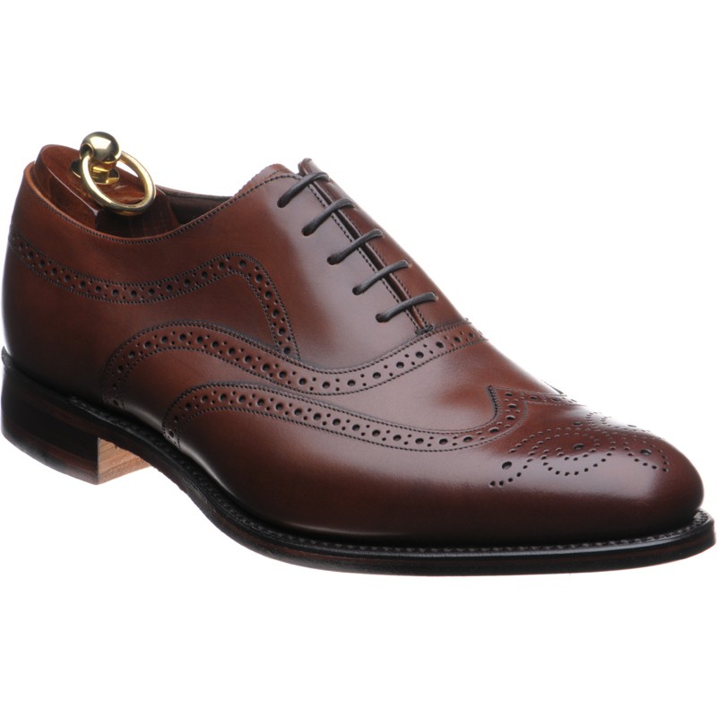 Loake shoes | Loake 1880 Classic | Heston in Mahogany Calf at Herring Shoes