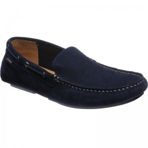 Loake Donington in Navy Suede