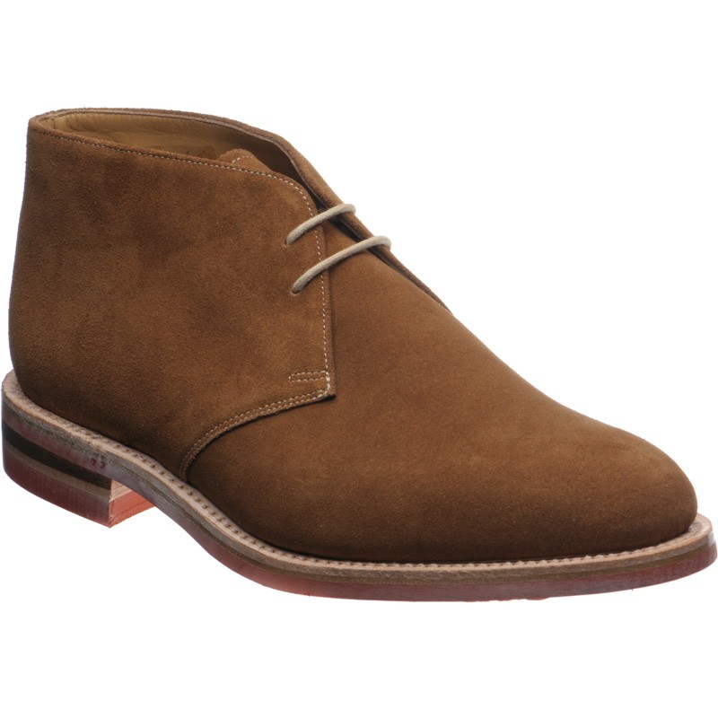 Loake shoes | Loake 1880 Classic | Haydock rubber-soled Chukka boots in ...