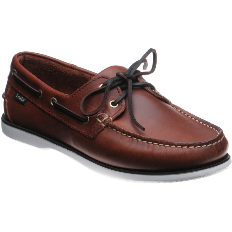 Loake 528 rubber-soled deck shoes