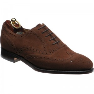 Loake RL564T in Brown Suede