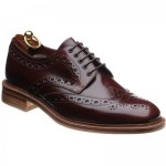 Loake burgundy brogues Clearance
