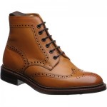 Burford  rubber-soled brogue boots