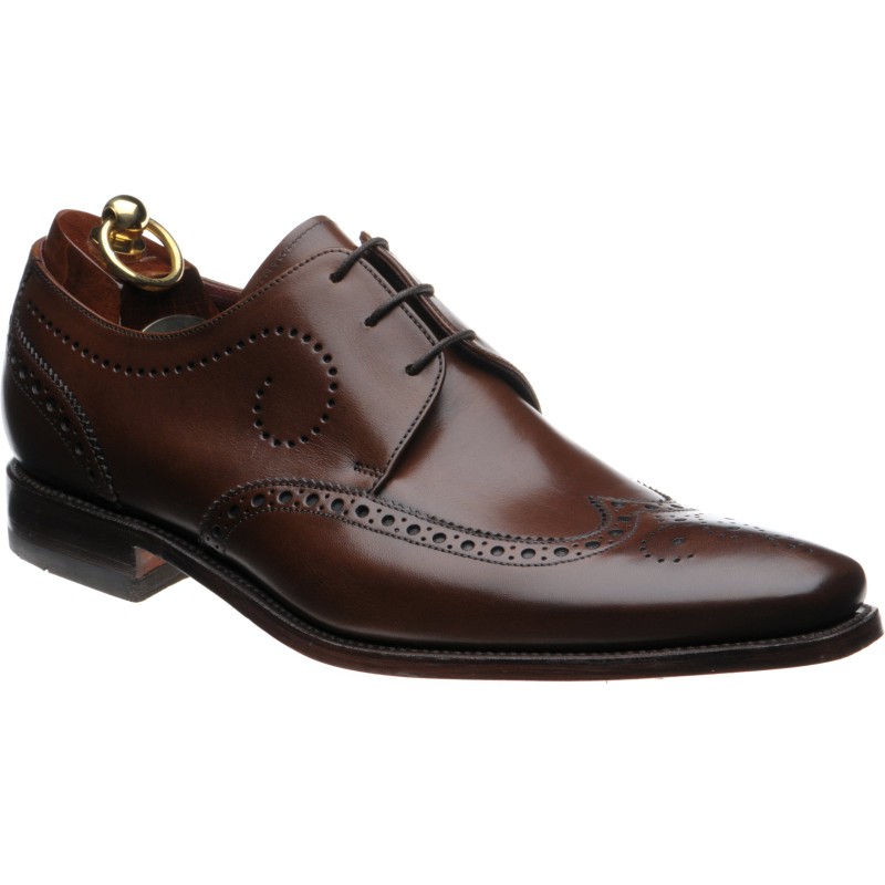 Loake shoes Loake Sale Kruger brogues in Dark Brown Calf at