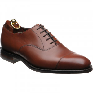Loake shoes Loake Sale Aldwych Rubber in Mahogany Calf at Herring Shoes